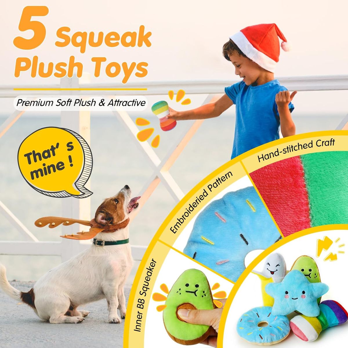 25 Pack Luxury Dog Toys