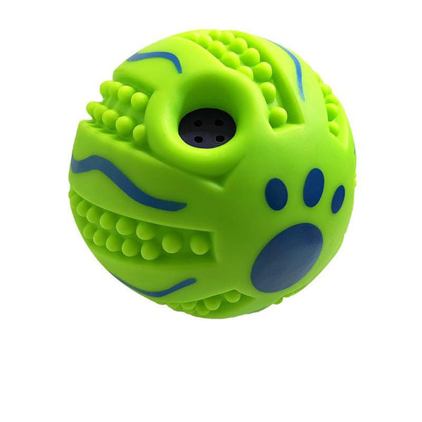 Durable & Teeth Cleaning Doggies Giggle Ball